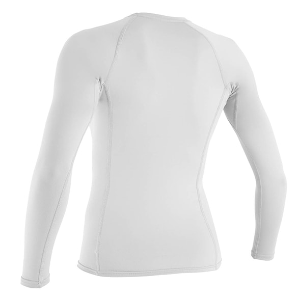 Lycra O'Neill Wms Basic Skins L/S Rash Guard white 2025 - 2
