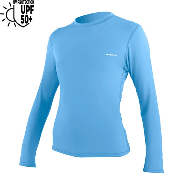 Lycra O'Neill Wms Basic Skins L/S Sun Shirt azurine 2026 - 1