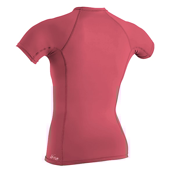 Lycra O'Neill Wms Basic Skins S/S Rash Guard fox pink 2026 - 2