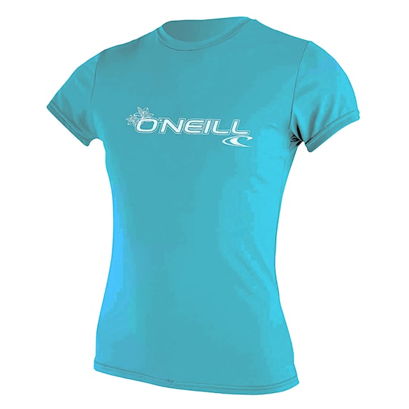 Lycra O'Neill Wms Basic Skins S/S Sun Shirt light aqua 2026 - 1