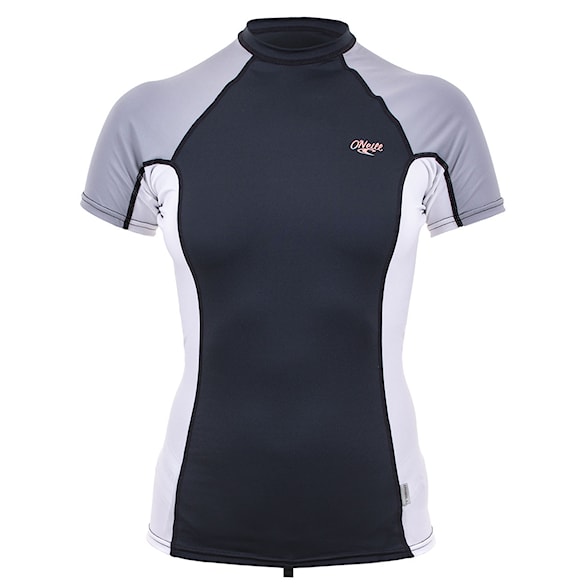 Lycra O'Neill Wms Premium Skins S/S Rash graphite/white/cool grey 2019 - 1