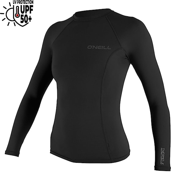 Lycra O'Neill Wms Thermo-X L/S Top black - 1