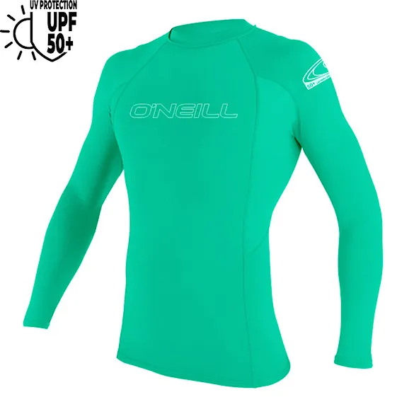 Lycra O'Neill Youth Basic Skins L/S Rash Guard light aqua 2026 - 1