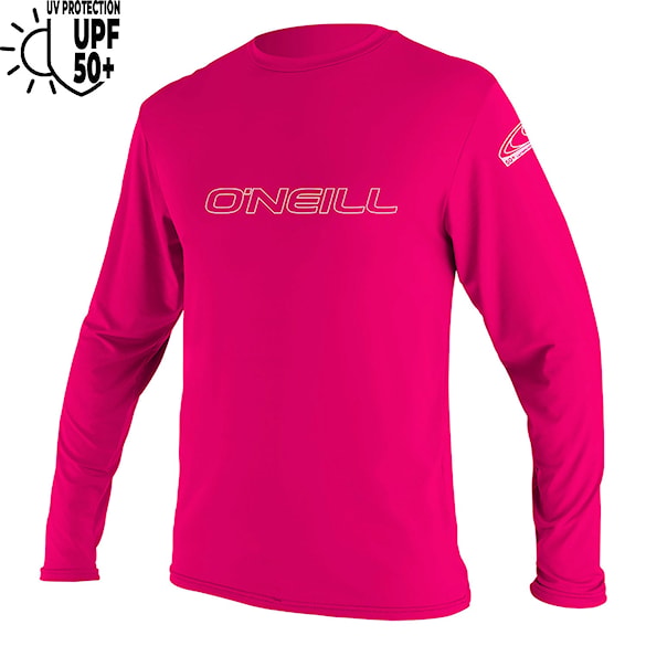 Lycra O'Neill Youth Basic Skins L/S Sun Shirt watermelon 2026 - 1