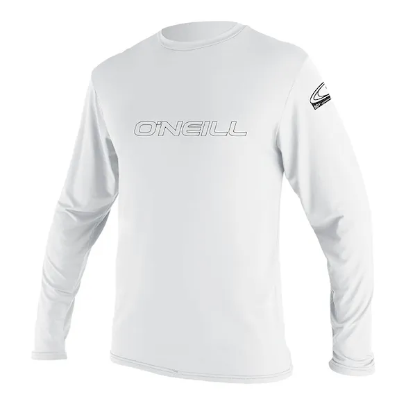 Lycra O'Neill Youth Basic Skins L/S Sun Shirt white 2026 - 1