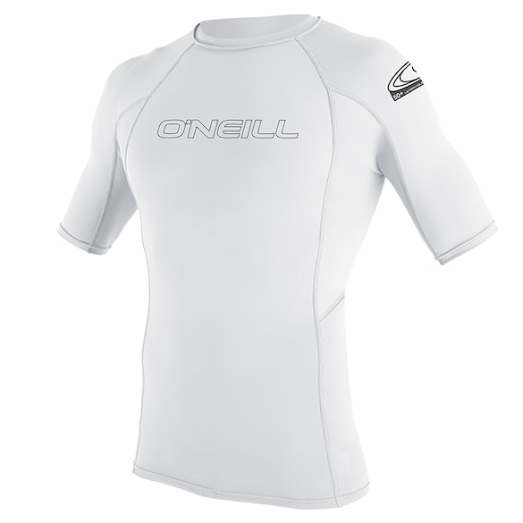 Lycra O'Neill Youth Basic Skins S/s Rash white 2026 - 1