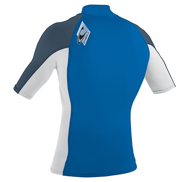 Lycra O'Neill Youth Premium Skins S/S Rash Guard ocean/white/copen blue 2024 - 2