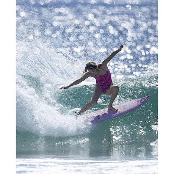 Strój kąpielowy Roxy Pop Surf Fashion One Piece beetroot purple texture flower 2021 - 14