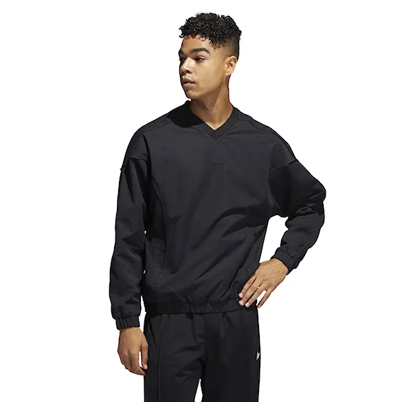 Mikina Adidas Pintuck Popover black 2021 - 1