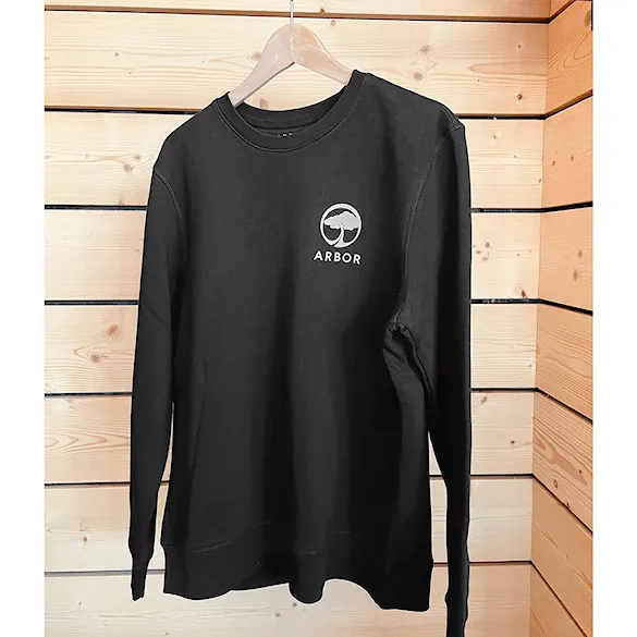 Mikina Arbor Cornerstone Crew black 2024 - 3