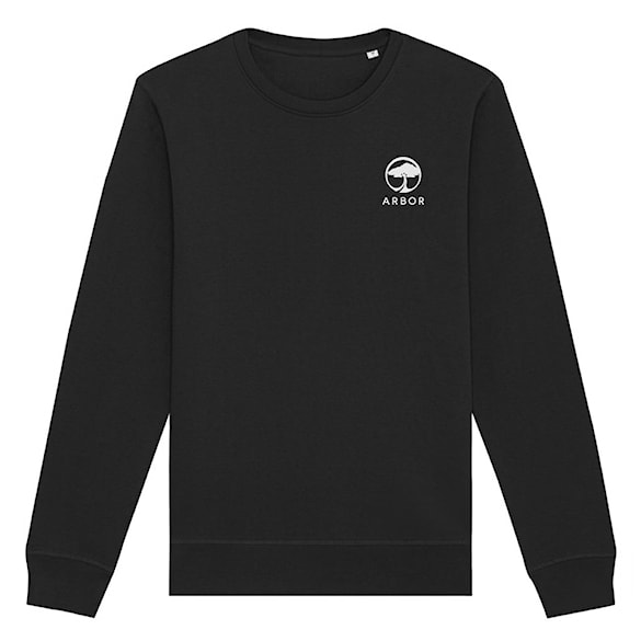 Mikina Arbor Cornerstone Crew black 2024 - 1