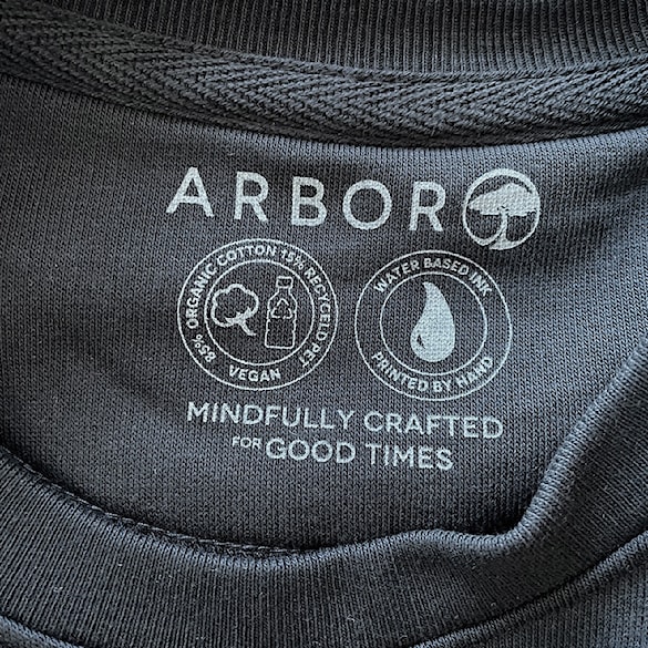 Mikina Arbor Draft Hoodie ink grey 2024 - 4