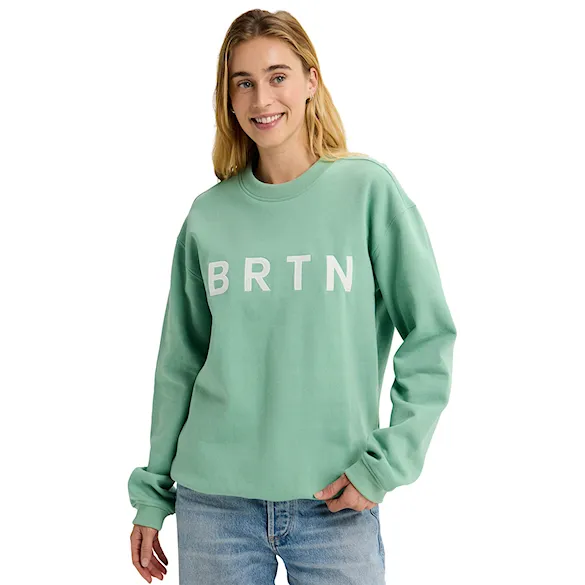 Mikina Burton BRTN Crew soft sage 2025 - 2