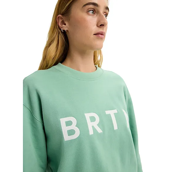 Mikina Burton BRTN Crew soft sage 2025 - 4