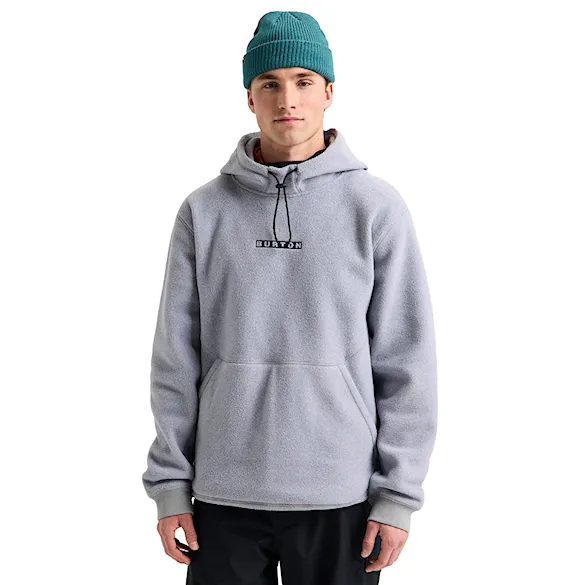 Mikina Burton Cinder Hooded Pullover gray heather 2026 - 2