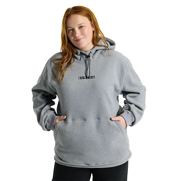 Mikina Burton Cinder Hooded Pullover gray heather 2026 - 3