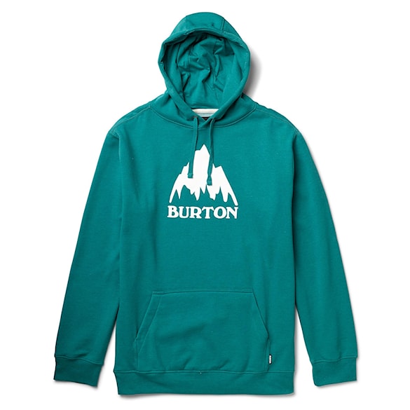 Bike mikina Burton Classic Mountain Pullover heather tidal bore 2013 - 1