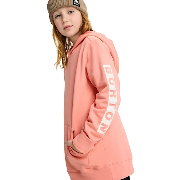 Mikina Burton Kids Elite Pullover sunrise coral 2025 - 4