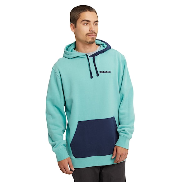 Bike bluza Burton Lowball Pullover buoy blue 2020 - 1