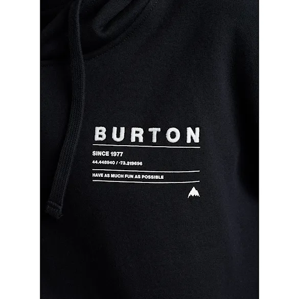 Mikina Burton Moretown PO true black 2026 - 4