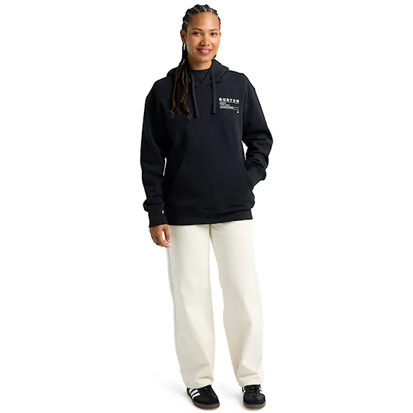 Mikina Burton Moretown PO true black 2026 - 5