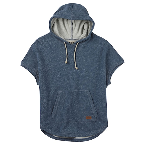 Bike mikina Burton Nora Poncho Fleece indigo heather 2017 - 1