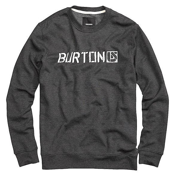 Bike mikina Burton Sub-Zero Crew heather true black 2013 - 1