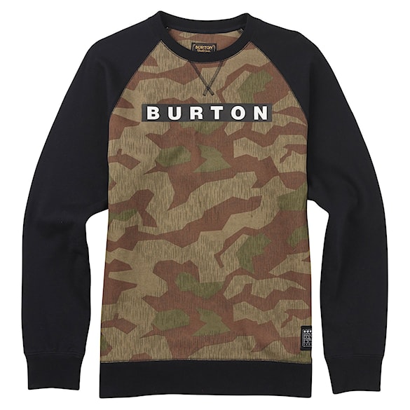 Bike mikina Burton Vault Crew splinter camo 2017 - 1