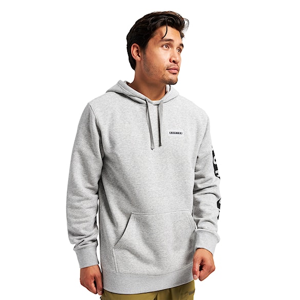 Mikina Burton Vault Pullover grey heather 2023 - 2