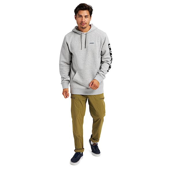 Mikina Burton Vault Pullover grey heather 2023 - 4