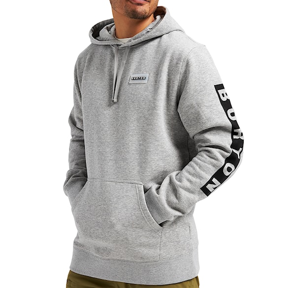 Mikina Burton Vault Pullover grey heather 2023 - 5