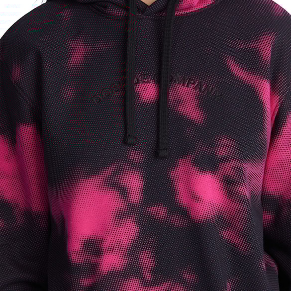 Mikina DC Cloudy Hoodie black/fuchsia halftone smoke 2022 - 5