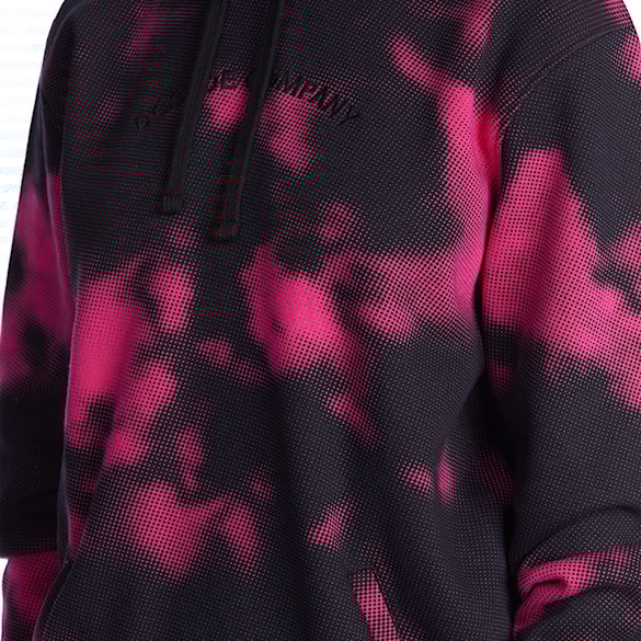 Mikina DC Cloudy Hoodie black/fuchsia halftone smoke 2022 - 6