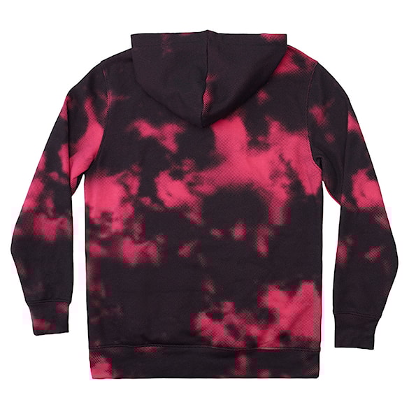 Mikina DC Cloudy Hoodie black/fuchsia halftone smoke 2022 - 8