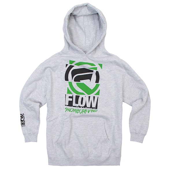 Bike mikina Flow Diced Youth Hoodie athletic heather 2013 - 1