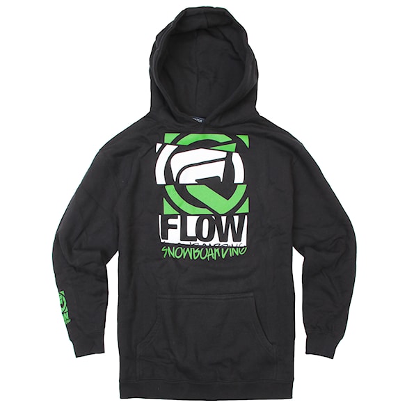 Bike mikina Flow Diced Youth Hoodie black 2013 - 1