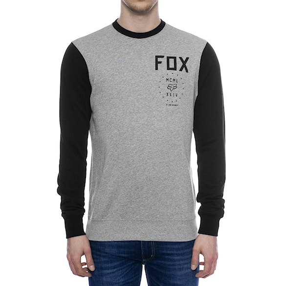 Bike mikina Fox Havoc heather grey 2015 - 1
