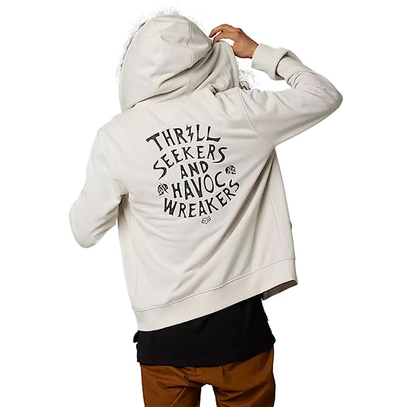 Hoodie Fox No Contest Zip Fleece vintage white 2022 - 1