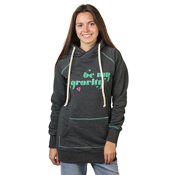 Bike mikina Gravity Be My Gravity black heather 2016 - 1