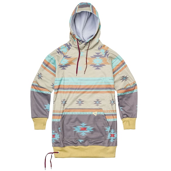 Technická mikina Gravity Maka aztec brown 2016 - 1