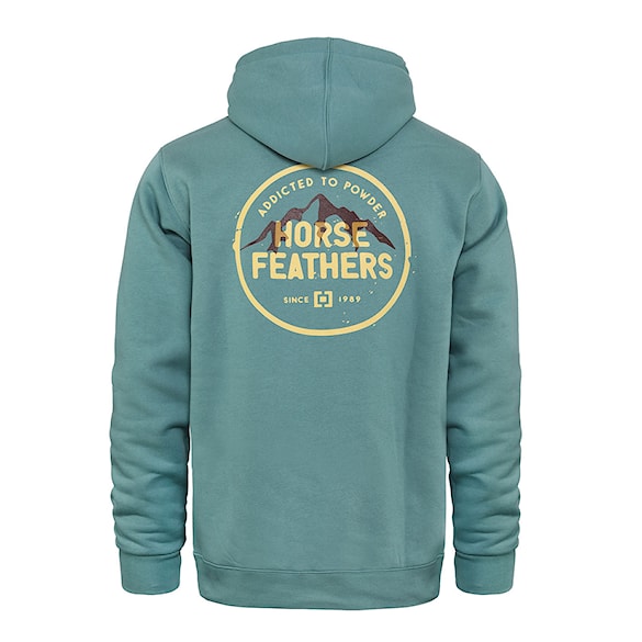 Hoodie Horsefeathers Durant oil blue 2022 - 1