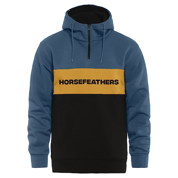 Mikina Horsefeathers Fulton moonlight blue/black 2025 - 1