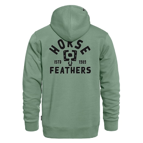 Mikina Horsefeathers Pedal iceberg green 2026 - 1