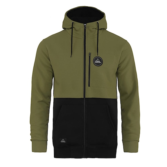 Hoodie Horsefeathers Zach II lizard/black 2023 - 1