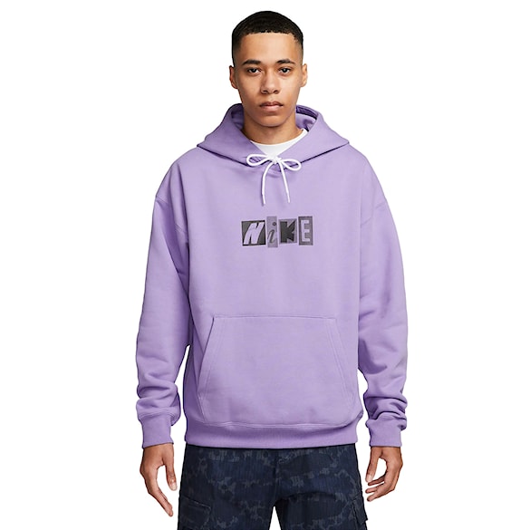 Mikina Nike SB Fleece Copyshop Letters space purple 2023 - 1