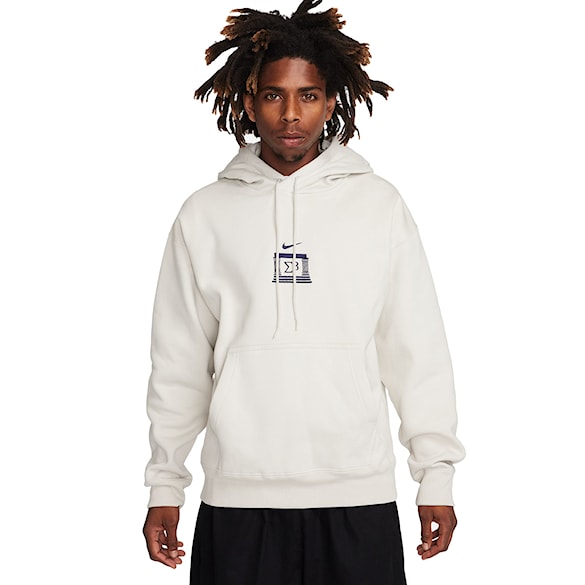 Hoodie Nike SB Fleece Pullover Hoodie Veikos GFX light bone/midnight navy 2023 - 1