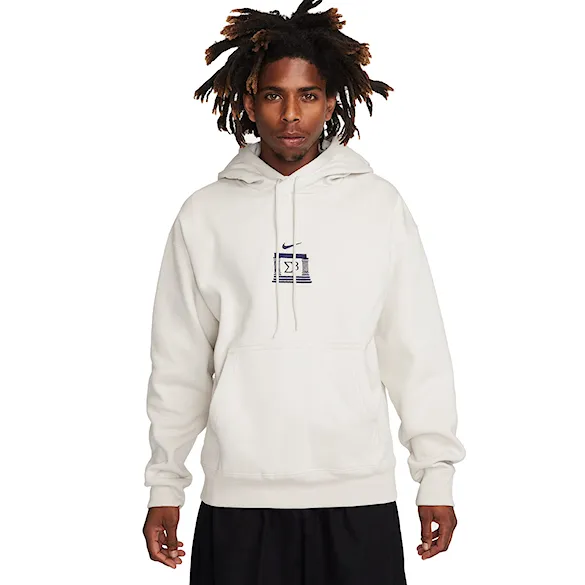 Bluza Nike SB Fleece Pullover Hoodie Veikos GFX light bone/midnight navy 2023 - 1