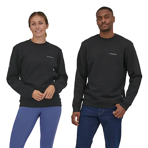 Mikina Patagonia Fitz Roy Icon Uprisal Crew Sweatshirt ink black 2025 - 1