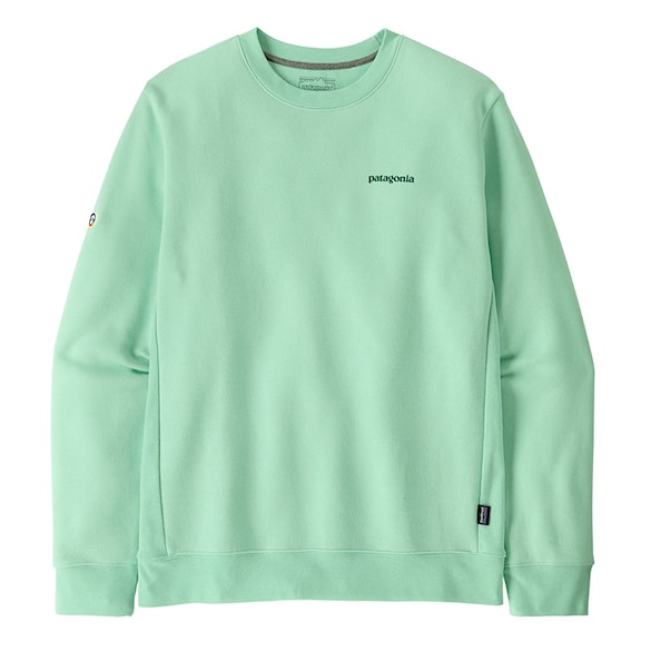 Mikina Patagonia Fitz Roy Icon Uprisal Crew Sweatshirt rinsed green 2025 - 3