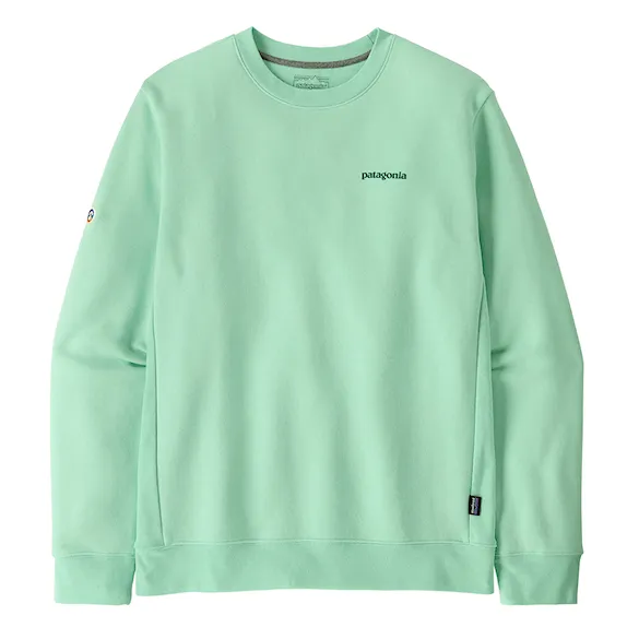Mikina Patagonia Fitz Roy Icon Uprisal Crew Sweatshirt rinsed green 2025 - 3